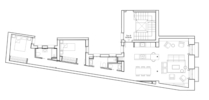 Flat en Madrid Referencia gandy103